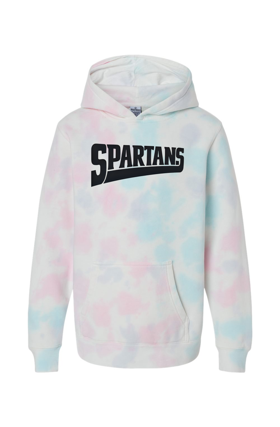 Youth Cotton Candy Tie Dye Hoodie