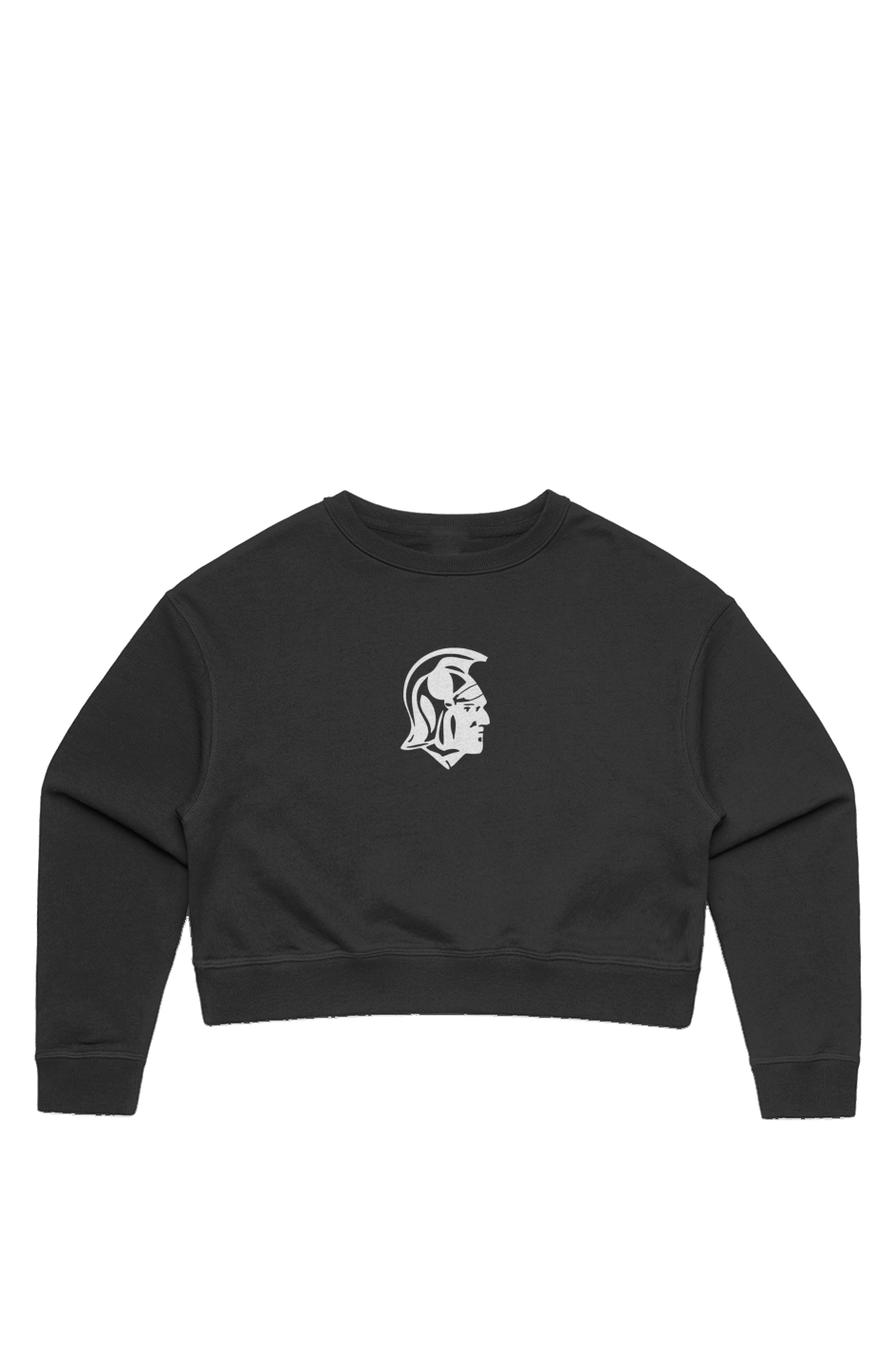 Embroidered Crop Crew